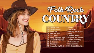 The Best Folk Rock Country Music Playlist  Kenny Rogers Elton John Bee Gees Don Mclean [upl. by Christmann]