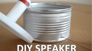 Homemade Speaker [upl. by Ninnette]