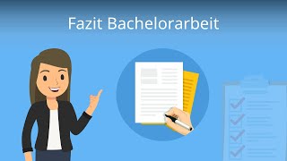 Fazit Bachelorarbeit So schreibst du es  Studyflix [upl. by Yemorej]