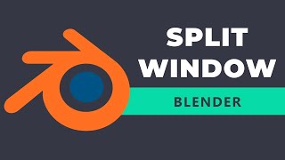 How to split windows in Blender  Blender 41 Tutorial [upl. by Ninaj]