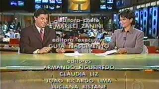 Escalada e final do Jornal Hoje 2003 [upl. by Jollenta]