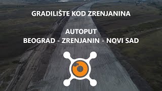 Radovi na autoputu kod Zrenjanina  Autoput Beograd  Zrenjanin  Novi Sad  Septembar 2024 [upl. by Parrnell]