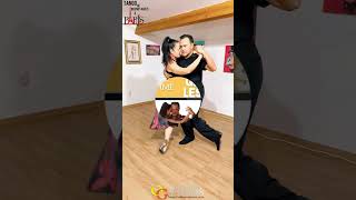 tango Musicality Demo 1 Step taught during ONLINE LESSON zoom 26122022 GeorginaampOscar Mandagaran [upl. by Mcmurry954]