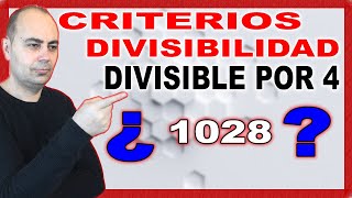 💥CRITERIOS DE DIVISIBILIDAD DEL 4 SÚPER FÁCIL 💥 Múltiplos y Divisores 💥 Primaria 26 [upl. by Anahsat]