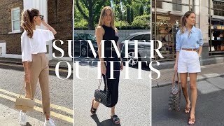 SUMMER CAPSULE WARDROBE  12 OUTFITS  Easy effortless and chic  Kate Hutchins [upl. by Philippe]