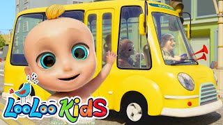 Johny Johny Yes Papa  Wheels On The Bus  THE BEST Song for Children  LooLoo Kids [upl. by Jonna756]