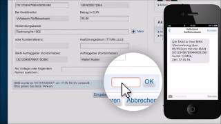 Sicheres Mobile Banking mit mobileTAN  Volksbank Weinheim und VR Banking App [upl. by Aleakam]