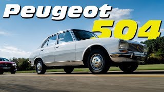 Essai rétro Peugeot 504 GL [upl. by Yedok]