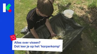 Leren vissen op een echt quotkarperkampquot [upl. by Violetta]