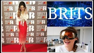 I WENT TO THE BRITS  Niomi Smart VLOG [upl. by Vizzone]