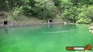 Pesca alle TROTE in LAGO nellalto appennino modenese  MatchFishing TV [upl. by Keenan]