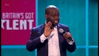 BGT 2017 SEMI FINAL 5  DALISO CHAPONDA [upl. by Enawyd858]