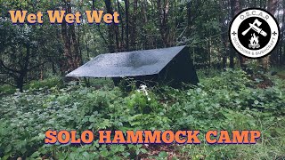 Camping In The Rain Again  DIY Hammock Gear [upl. by Anne373]