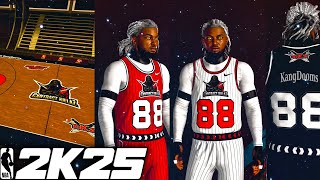 NBA 2K25 How to JoinCreate a ProAM Team  Best CourtJersey Creation [upl. by Eatnahc]