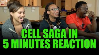 YOOO These Dudes are WILD Cell Saga in 5 Minutes Reaction [upl. by Niattirb]