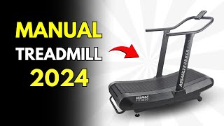 The 3 Best Manual Treadmills in 2024  Best Curved Treadmill [upl. by Anneuq]