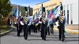 Wakefield HS Marching Band  Halloween at Claremont 2023 [upl. by Ydnyl]