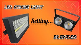 Led strobe lights  Blender lights [upl. by Dazhahs]