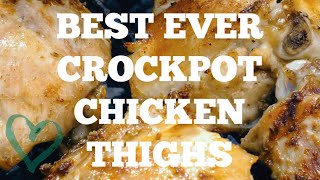 Best EVER Keto amp DairyFree Crockpot Chicken [upl. by Adolph]