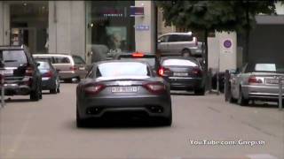 Maserati GranTurismo S MC Sport exhaust sound amp accelerations [upl. by Ralip]