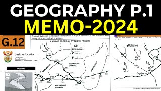 2024 MEMO GEOGRAPHY PAPER 1FINAL EXAM P1 PAPER 2 GRADE 12 MJ THUNDEREDUC [upl. by Nodroj812]