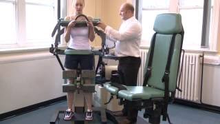 Lumbar spine isokinetic test Humac or Cybex Norm [upl. by Llenroc365]