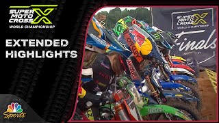 SuperMotocross Playoffs 2024 EXTENDED HIGHLIGHTS Round 1 Charlotte  9723  Motorsports on NBC [upl. by Stout]