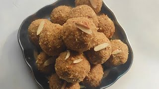 Rajasthani churma laddu churma laddu  easy way [upl. by Ibbison]