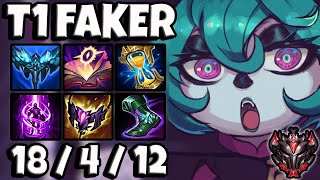 T1 Faker Vex vs Viktor  MID  Ranked Grandmaster Korea Patch 1124 ✅ [upl. by Llohcin]