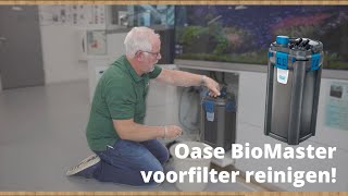 🐟 Oase BioMaster voorfilter schoonmaken stap voor stap  Heems TV  Vlog 7 [upl. by Tnahsin527]