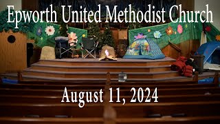 Epworth UMC online service for August 11 2024 [upl. by Winston]