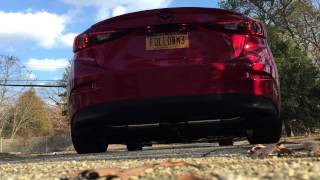 2014 Mazda 3 Corksport CatBack Rev [upl. by Anairam640]