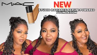 ✨NEW ✨MAC Studio Radiance SerumPowered Foundation  Is MAC Still THAT GURL  The Beautie Cypher [upl. by Dlarrej212]