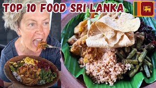 Top 10 Sri Lanka Foods [upl. by Varian]