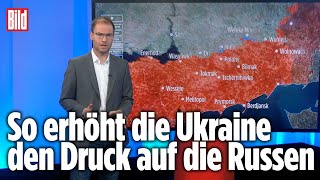 Gegenoffensive durchbricht RussenFront in Donezk  BILDLagezentrum [upl. by Dett]