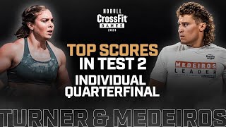 Ellie Turner amp Justin Medeiros Post the Top Scores in Individual Quarterfinal Test 2 [upl. by Kemppe]