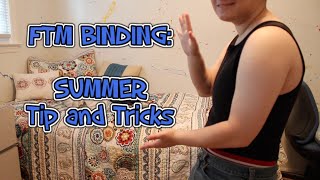 FTM BINDING SUMMERSWIMMING Tips and Tricks [upl. by Aromat]