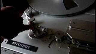 Studer A820 reel to reel tape recorder the best [upl. by Zoa]