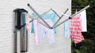 Brabantia Lift O Matic Advance Rotary Dryer Washing Line [upl. by Wiggins589]