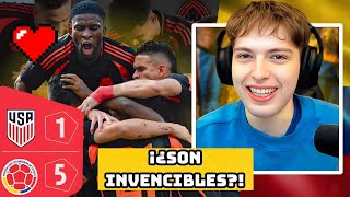 🔴😮DAVOO XENEIZE REACCIONA AL 5  1 DE COLOMBIA A USA 🔴😮 [upl. by Anifur120]