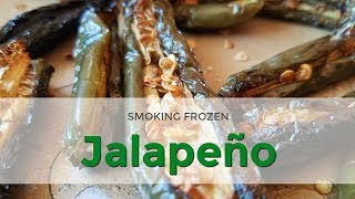 Smoking Frozen Jalapeño SuttonsDaze [upl. by Sunda]