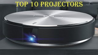 Top 10 Best Projectors 2022  The Best Home Theater and Gaming Projectors [upl. by Wilkison]