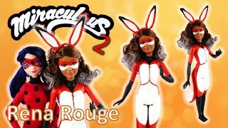 Alya as RENA ROUGE Miraculous Ladybug Season 2 Toy Barbie Custom Doll [upl. by Wharton]