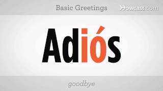 How to Combine Vowels amp Basic Greetings  Spanish Lessons [upl. by Bremen]