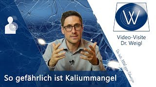 Kaliummangel Hypokaliämie Kalium ist extrem wichtig Auswirkungen amp Symptome Mineralstoff Mangel [upl. by Oiceladni579]