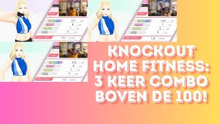 Knockout Home fitness alle oefeningen 100 combo [upl. by Ledairam]