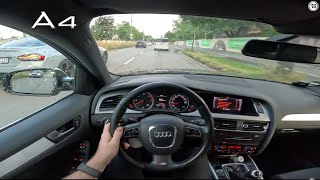 Audi A4 B8 20TDI 170Hp POV Test Drive [upl. by Mitchell]