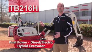 Takeuchi TB216H Walkaround [upl. by Gotthelf502]