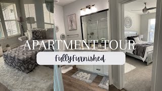 MY FULLY FURNISHED APARTMENT TOUR 2023 ♡  simple  comfy  modern [upl. by Hild446]