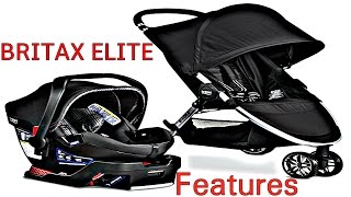 Britax BAgile BSafe 35 Elite Travel System 2018  Features [upl. by Atiuqin]